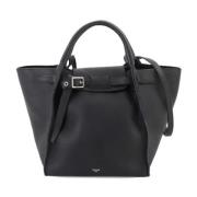 Celine Vintage Pre-owned Laeder axelremsvskor Black, Dam