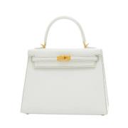 Hermès Vintage Pre-owned Laeder handvskor White, Dam