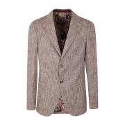 Etro Beige Roma Sportjacka Beige, Herr