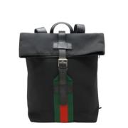 Gucci Vintage Pre-owned Canvas gucci-vskor Black, Dam