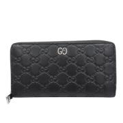 Gucci Vintage Pre-owned Laeder plnbcker Black, Dam