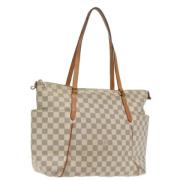 Louis Vuitton Vintage Pre-owned Canvas louis-vuitton-vskor Beige, Dam