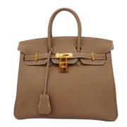 Hermès Vintage Pre-owned Laeder handvskor Brown, Dam