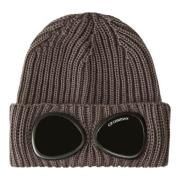 C.P. Company Ull Goggle Beanie Gray, Herr