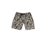 Garment Workshop Camouflage Cargo Shorts Multicolor, Herr