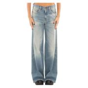 Diesel Vintage Flare Jeans 1978 Style Blue, Dam