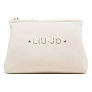 Liu Jo Pochette med logotyp necessär White, Dam