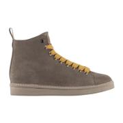 Panchic Beige Sneakers i Mocka Aw23 Brown, Dam