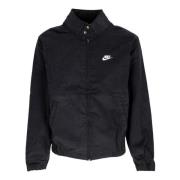 Nike Corduroy Harrington Jacka Svart/Vit Black, Herr