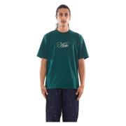 Arte Antwerp Grön Script Logo Tee Tröja Green, Herr