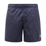 Stone Island Nylonbadbyxa med Fickor Blue, Herr