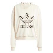 Adidas Leopard Hoodie Beige, Dam