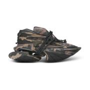 Balmain Unicorn Low camouflage-print sneakers Multicolor, Herr