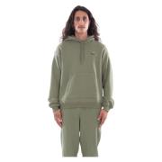 Lacoste Mysig Croc Fleece Hoodie i BMY Green, Herr