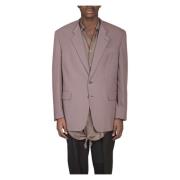 Magliano Raw Neck Blazer i 07 Purple, Herr