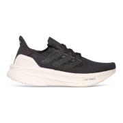 Y-3 Stickade Sneakers i Cblack/Cblack/Alumin Black, Herr