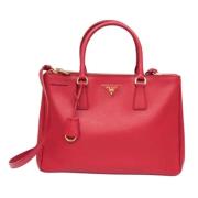 Prada Vintage Pre-owned Laeder handvskor Red, Dam