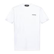 Dsquared2 T-shirt med tryck White, Herr