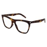 Saint Laurent Stiliga Svarta Solglasögon Brown, Unisex