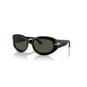 Persol Stiliga solglasögonssamling Black, Unisex