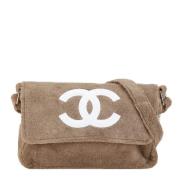 Chanel Vintage Pre-owned Plast axelremsvskor Brown, Dam