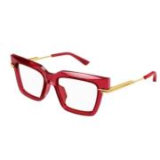 Bottega Veneta Stiliga Bv1243O Solglasögon Red, Unisex