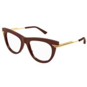 Bottega Veneta Stiligt Modell Bv1297O Solglasögon Multicolor, Unisex