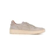 Lemargo Ljusgrå Mocka Sneakers Beige, Dam