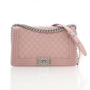 Chanel Vintage Pre-owned Laeder chanel-vskor Pink, Dam