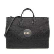 Gucci Vintage Pre-owned Canvas gucci-vskor Black, Dam