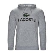 Lacoste Huvtröja - Grå, Regular Fit Gray, Herr