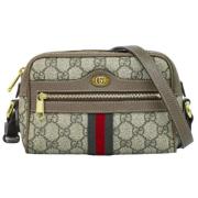 Gucci Vintage Pre-owned Canvas gucci-vskor Beige, Dam