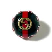 Gucci Vintage Pre-owned Metall broscher Multicolor, Dam