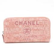 Chanel Vintage Pre-owned Canvas plnbcker Pink, Dam