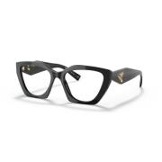 Prada Stiliga Svarta Solglasögon Black, Unisex