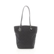 Gucci Vintage Pre-owned Canvas totevskor Black, Dam