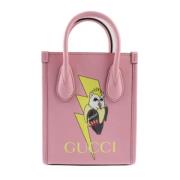 Gucci Vintage Pre-owned Laeder gucci-vskor Pink, Dam