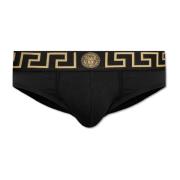 Versace Bomullsbriefs Black, Herr