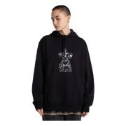 Vans Crazy Eddy 66 Löst Hoodie Black, Dam