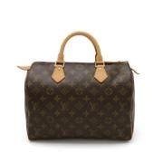 Louis Vuitton Vintage Pre-owned Canvas handvskor Brown, Dam