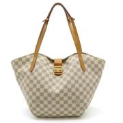 Louis Vuitton Vintage Pre-owned Canvas louis-vuitton-vskor White, Dam