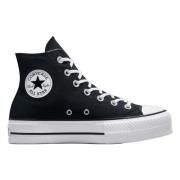 Converse Chuck Taylor All Star Lift Wide Sneakers Black, Dam