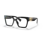 Miu Miu Stiliga UV-skyddssolglasögon Black, Unisex