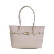 Furla Premium Läderhandväska Damkollektion Gray, Dam