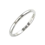 Cartier Vintage Pre-owned Platina ringar Gray, Dam