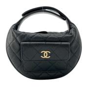 Chanel Vintage Pre-owned Laeder handvskor Black, Dam