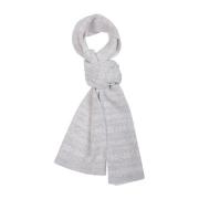 Eleventy Vinter Cashmere Scarf Gray, Dam