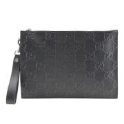 Gucci Vintage Pre-owned Laeder gucci-vskor Black, Dam