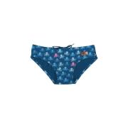 MC2 Saint Barth Herr Badshorts Tropiskt Tryck Blue, Herr