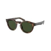 Ralph Lauren Brun Acetat Solglasögon Brown, Herr